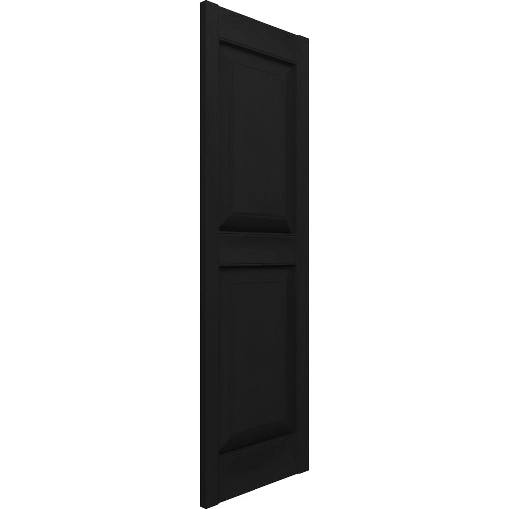 Black Raised Panel Shutters Per Pair G72754