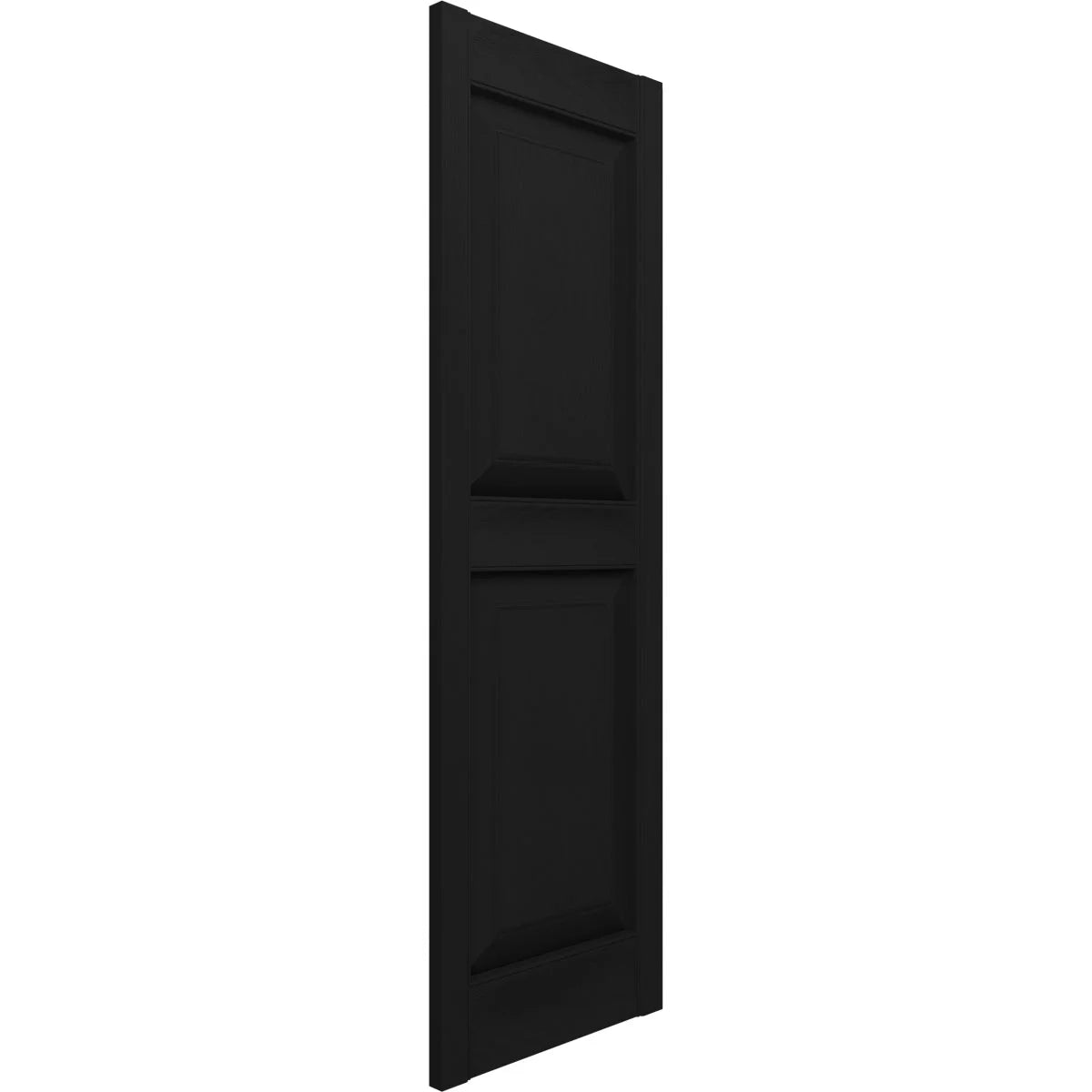 Black Raised Panel Shutters Per Pair G72754