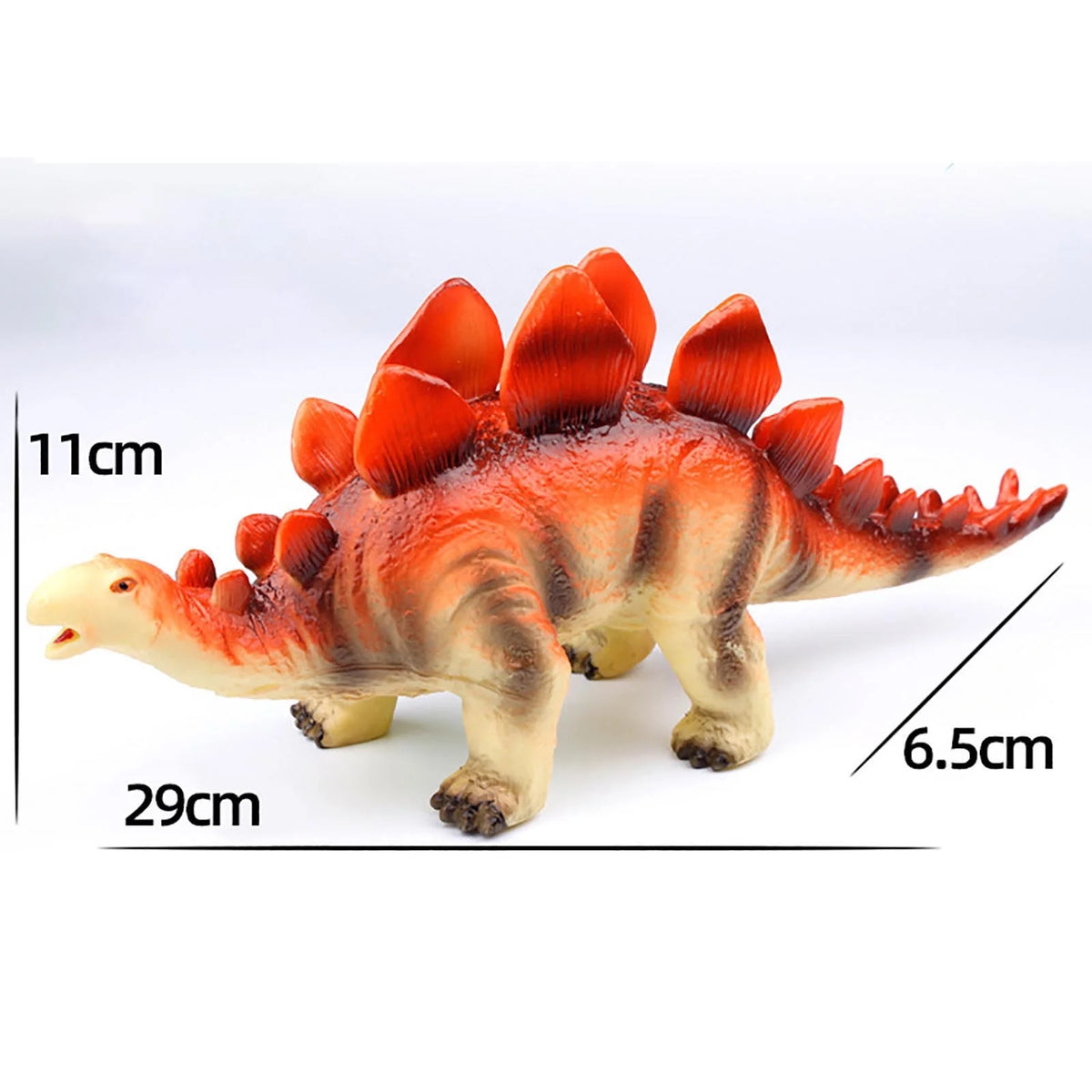 Simulation Soft Rubber Dinosaur Toy Animal Sounding Velociraptor Model S799548