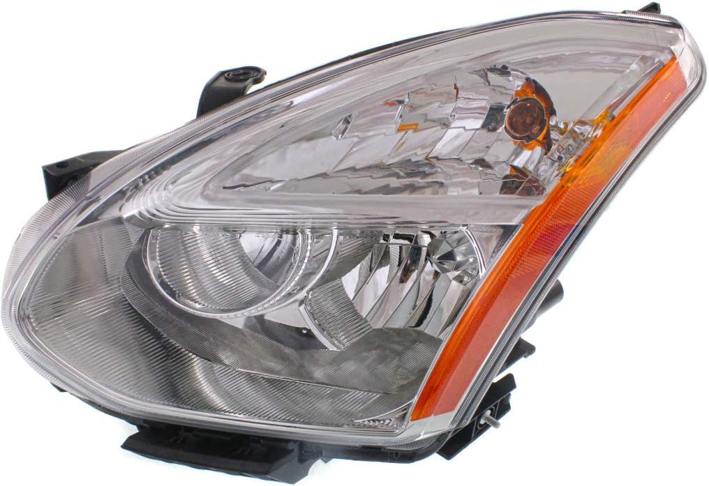 Headlight Assembly for Nissan Rogue 2011 2012 Driver Side Halogen E9956