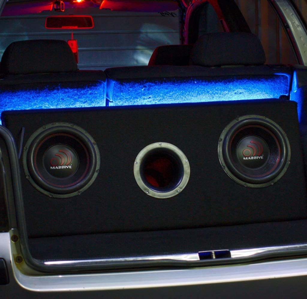 6.5 Inch Car Audio Subwoofer, 250 Watt RMS, Dual 4 Ohm Y6504