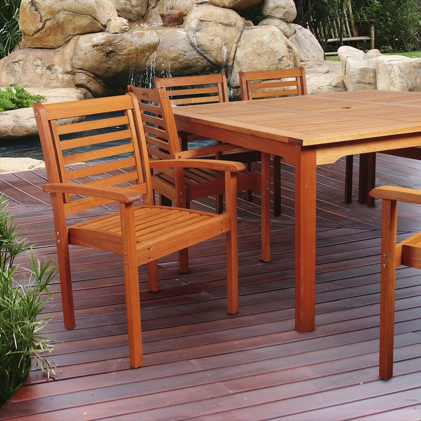Stackable Eucalyptus Chair N401