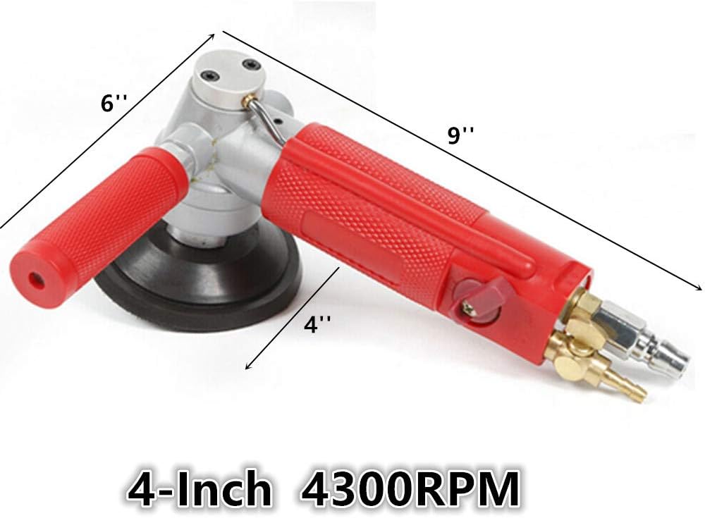 4-Inch Pneumatic Air Wet Stone Polisher Grinder 4300RPM Q43600