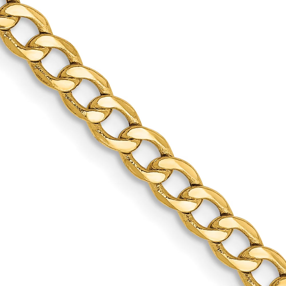 14 Karat Yellow Gold Curb Link Chain O974