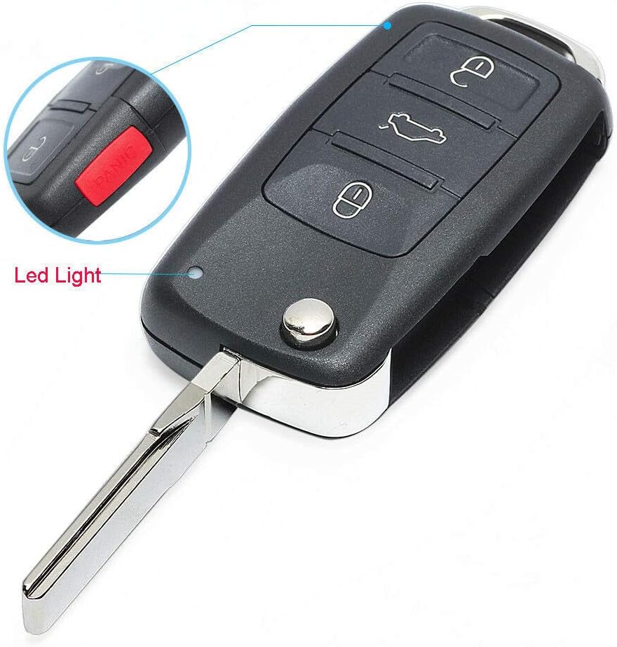 Keyless-Go Remote Key 315MHz ID48 Chip Fob Pack of 2 O423662