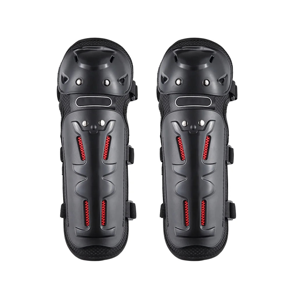 4PCs Cycling Knee Brace and Elbow Guards Protective Pads E619260