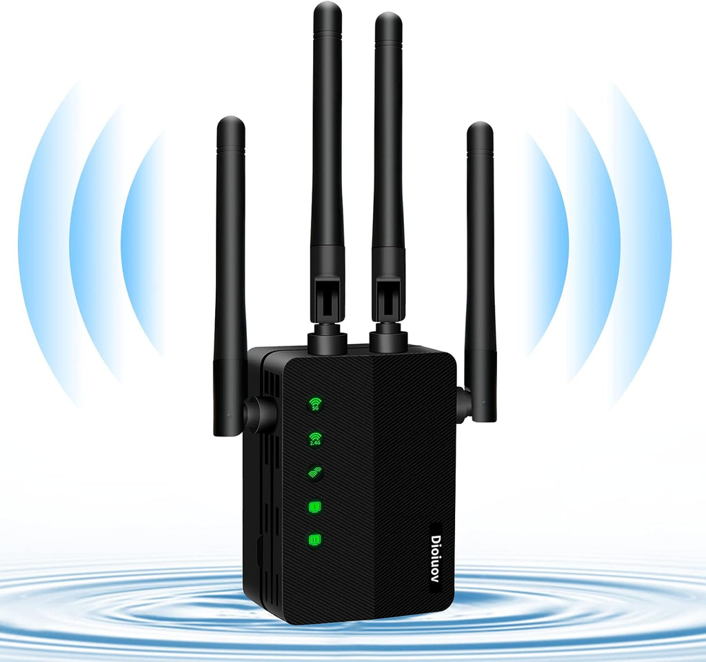 WiFi Extender 1200 Mbps Dual-Band Wireless Signal Booster Pack of 2 X778