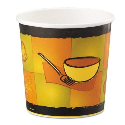 64oz White Paper Food Containers 25-Pack O674825