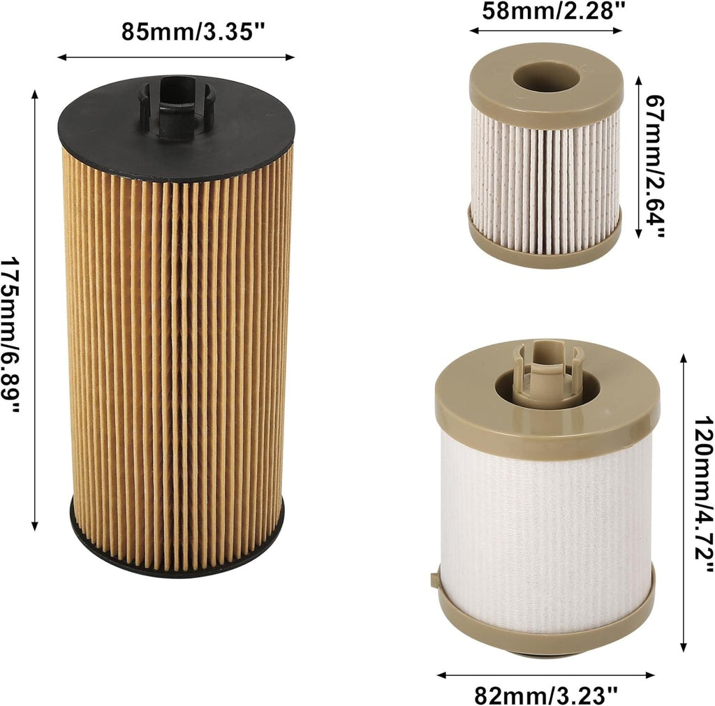 Fuel Filter and Oil Filter Pack of 2 A1968