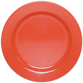 Coral Round Melamine Plate - 6/Case A92517