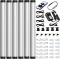 6PCS 12-inch Ultra Slim Warm White 3000K Led Cabinet Light Strips J558685