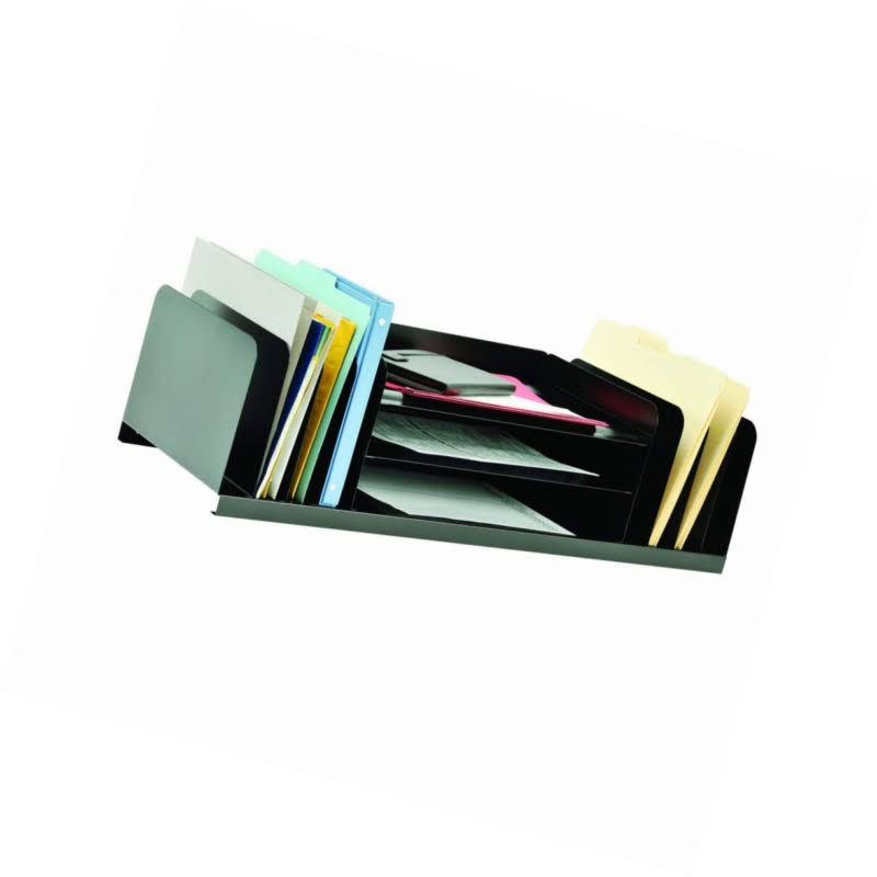 Black Steel Letter Sorter, 11 Compartments X58678