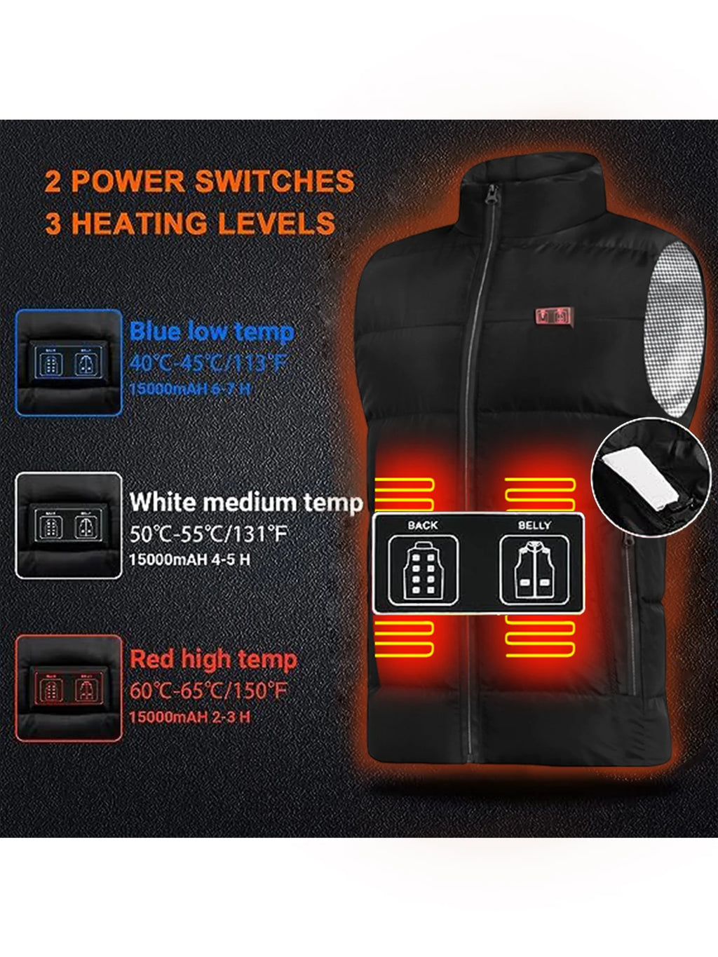 Heated Vest S932