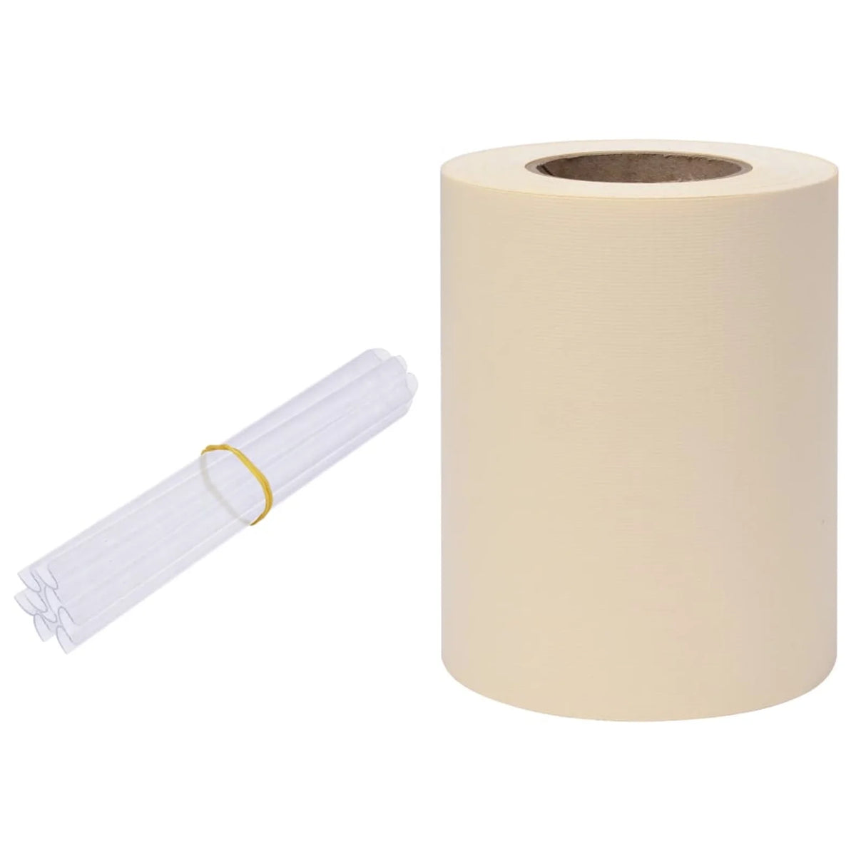 Garden Privacy Screen PVC Windscreen Cover Shade Cloth Outdoor Fence Cream 114.8ft x 0.6ft A246