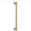 Satin Unlacquered Brass Decorative Grab Bar G62090
