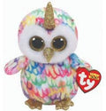 6" Glitter Eyes Plush Owl Y512