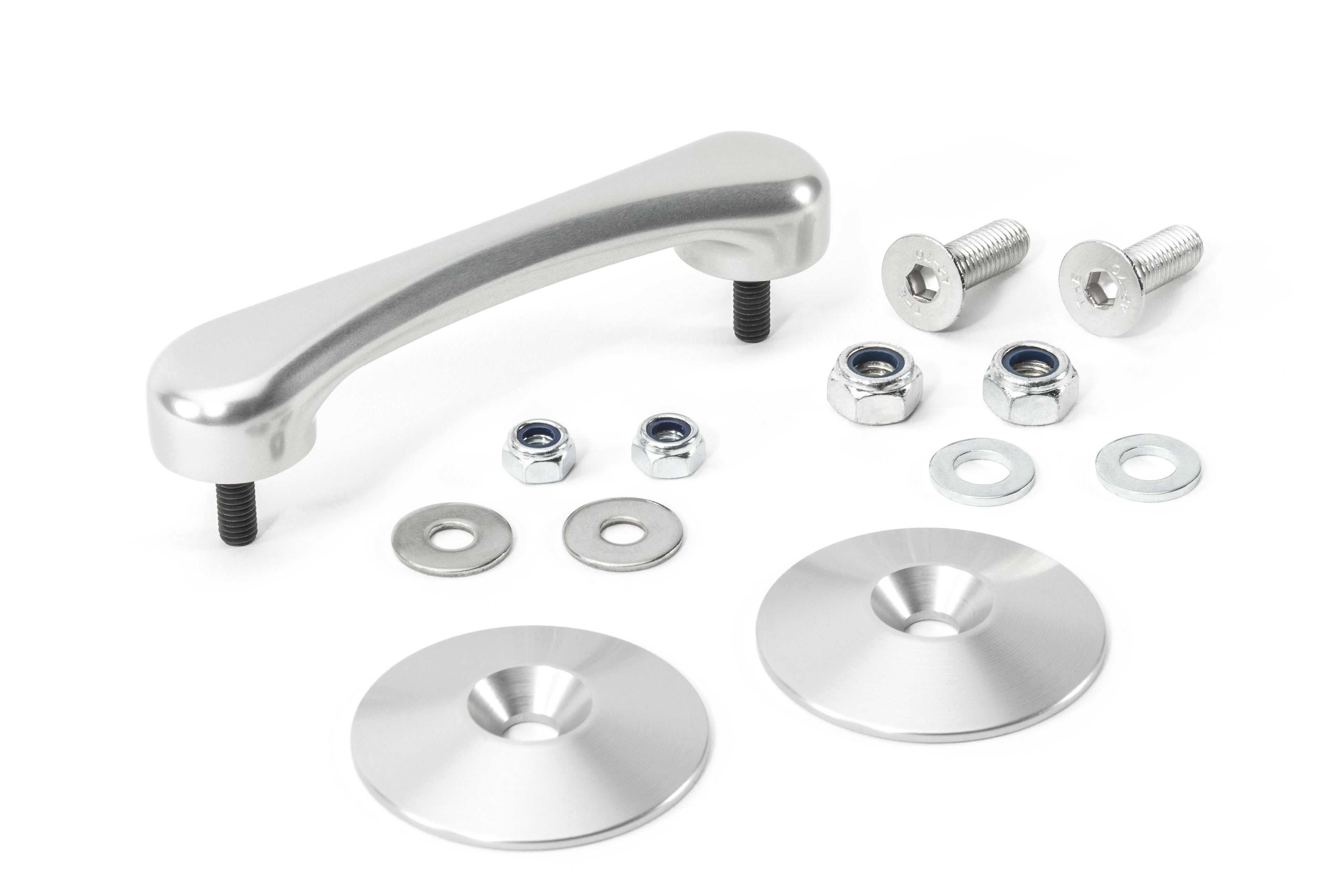 Black Billet Footman Loop & Hood Snub Delete P515