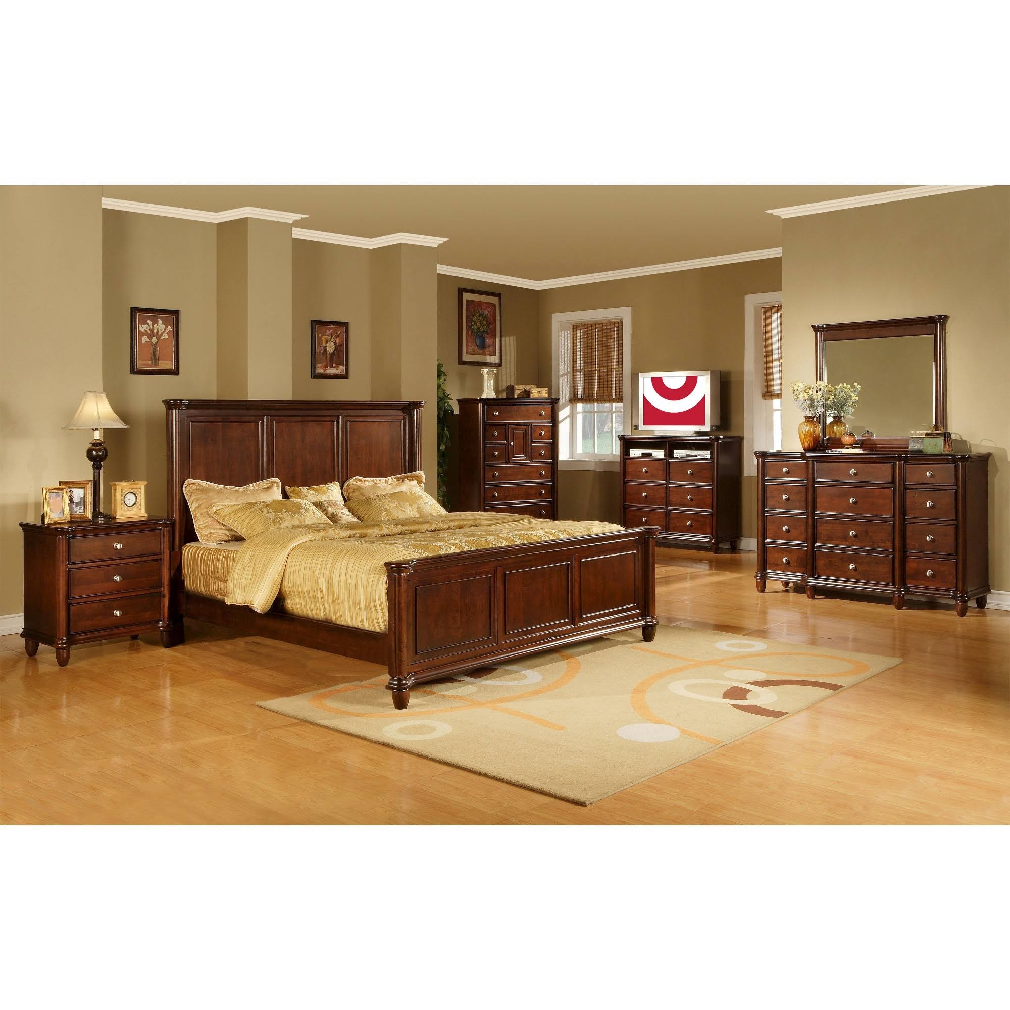 King Panel Bed O504204