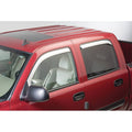 Chrome Window Visor J587