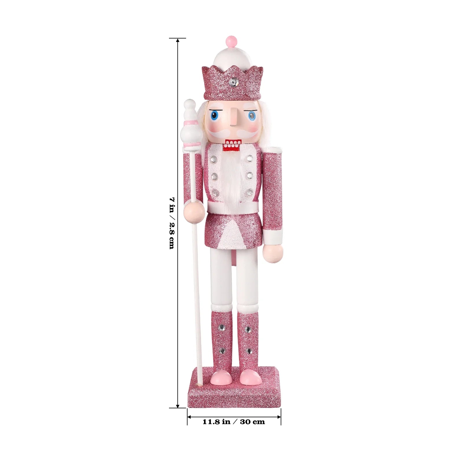 Wooden Nutcracker Soldier Doll Ornament F81436