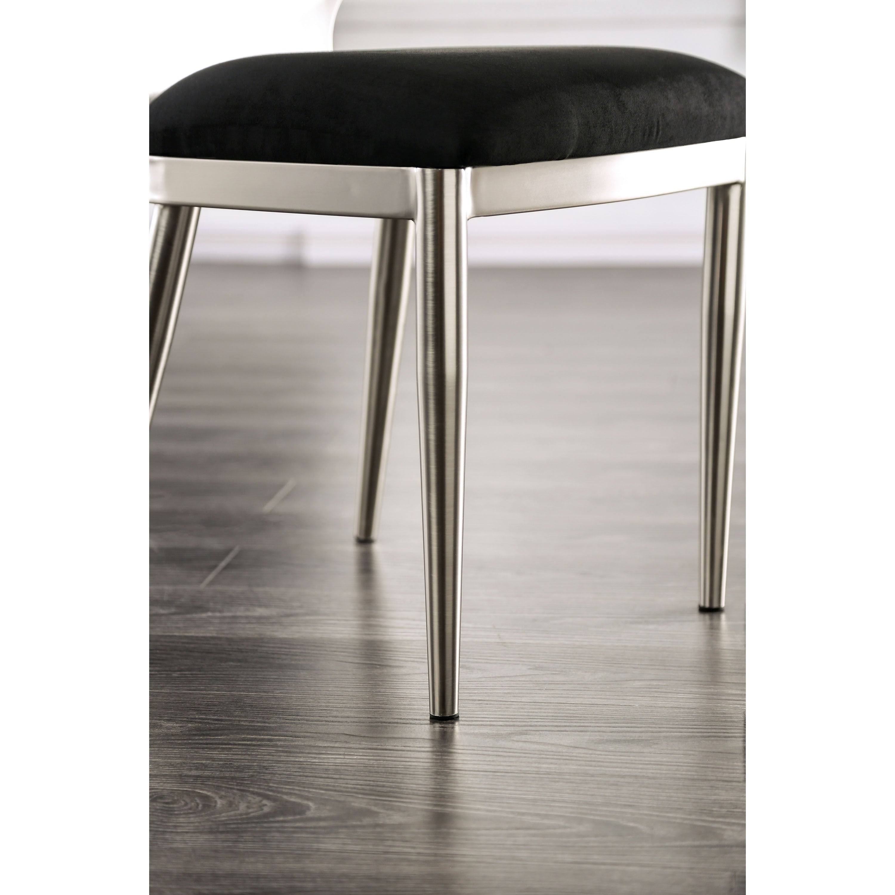 Silver Side Chairs (Set of 2) D900188