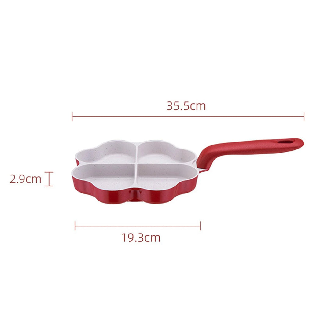 Nonstick Egg Frying Pan, 4 hole N269