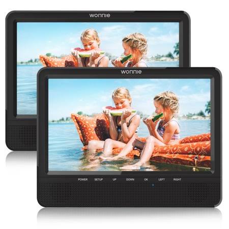 10 inch Mobile Dual Screen DVD Player K9264