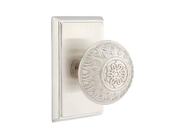 Satin Nickel Privacy Knob Set V3319