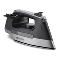 Black and Silver Steam Iron with Retractable Cord W43166