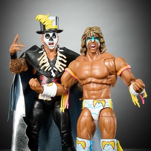 WWE Ultimate Edition Action Figure 2-Pack with 6-inch Superstars & Accessories M41033