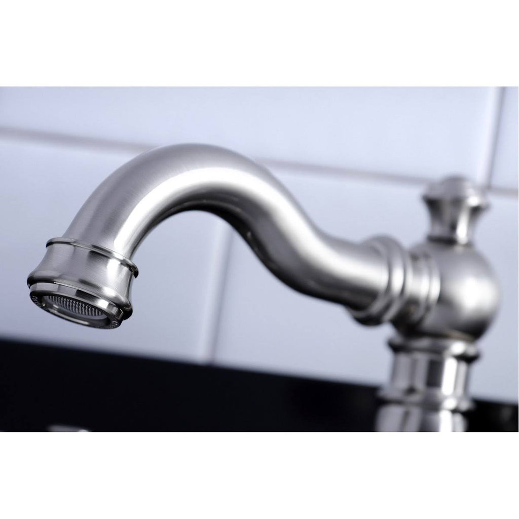 Black Stainless Widespread Bathroom Faucet K6193