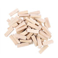50 Pieces Classic Blocks Wooden Bricks Building Game C351