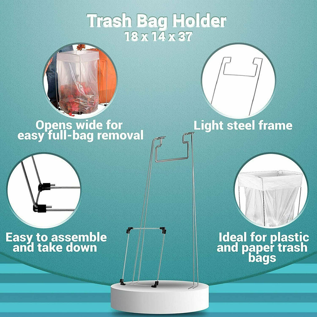 Steel Trash Bag Holder 55 Gallon O194