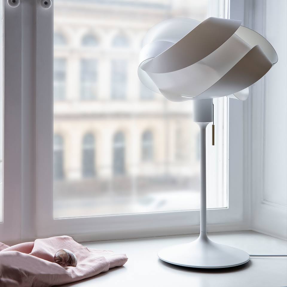 White Polycarbonate Lampshade R98805