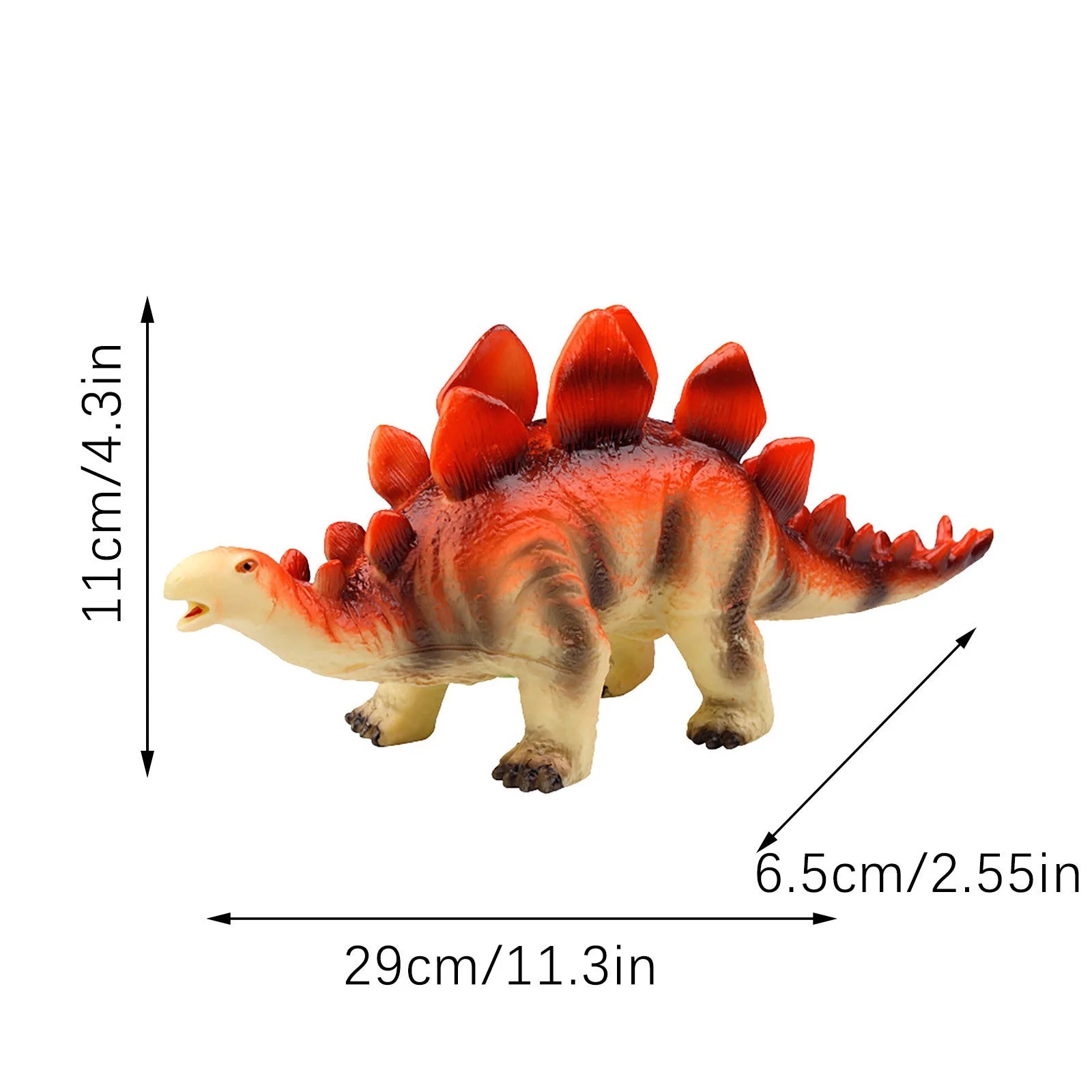 Simulation Soft Rubber Dinosaur Toy Animal Sounding Velociraptor Model S799548