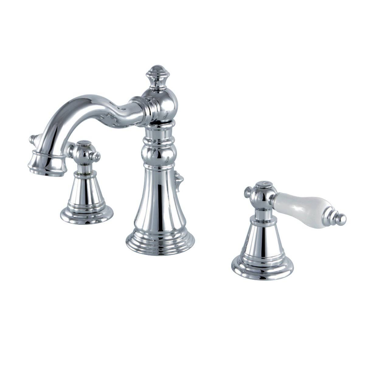 Black Stainless Widespread Bathroom Faucet K6193