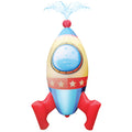 Inflatable Sprinkler Rocket Ship D852