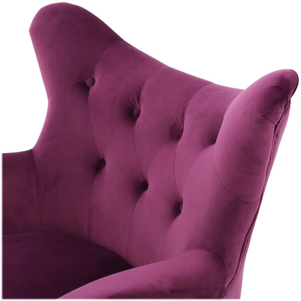 Fuchsia Velvet Armchair A9759