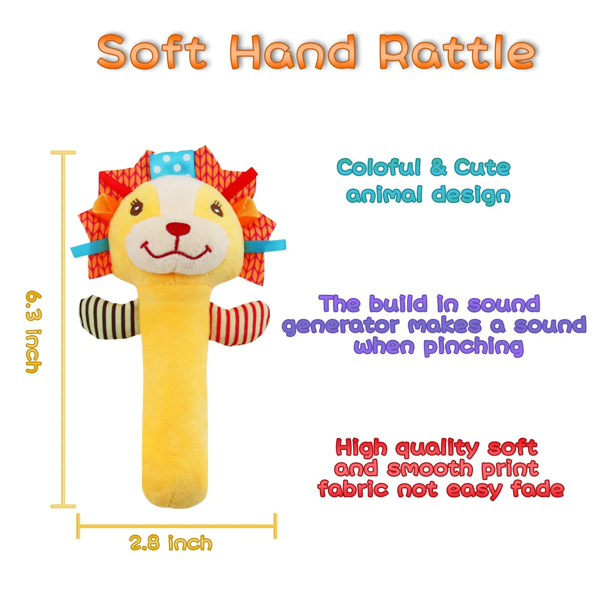 5Pack Baby Foot Finders Socks Wrist Rattles Infant Hand Foot Rattle Socks Toys H2424