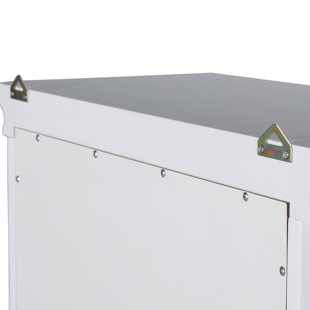 White Linen Cabinet E221