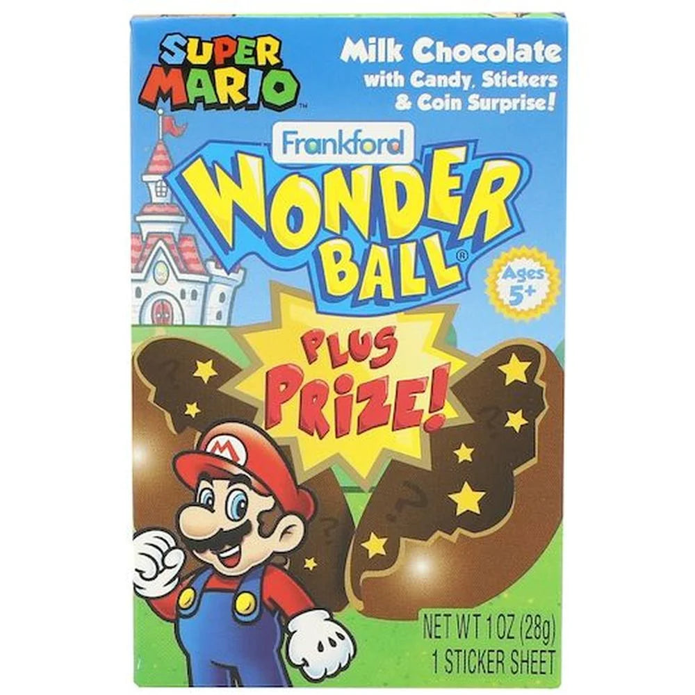 Mario Wonder Ball Candy, 1 Ounce J3105