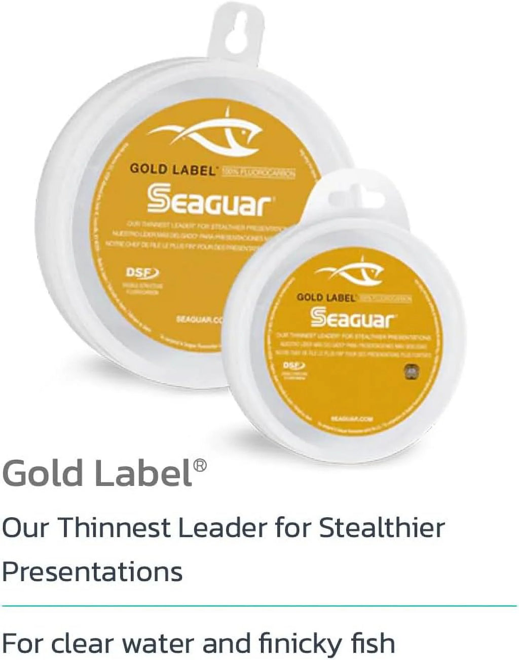 Saltwater Fluorocarbon Line, 25 Yards, 20 lbs, 013" Diameter O64752