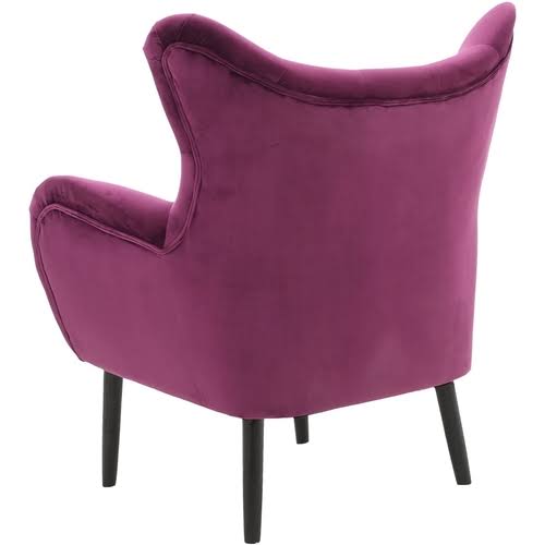 Fuchsia Velvet Armchair A9759