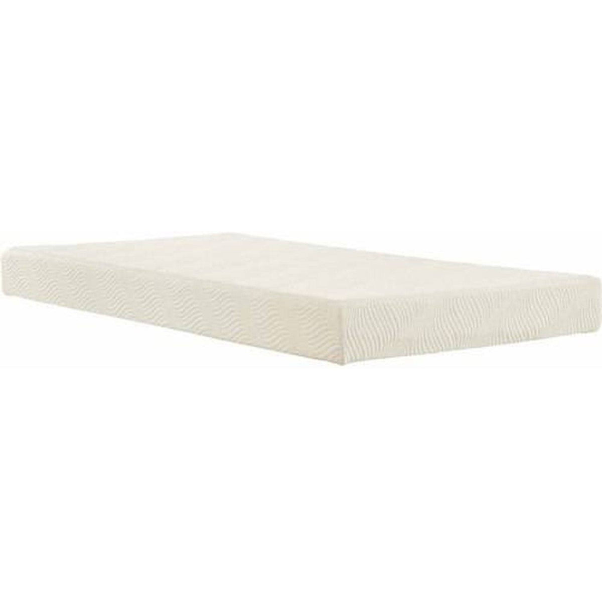 Twin White 6 inch Memory Foam Mattress U49656