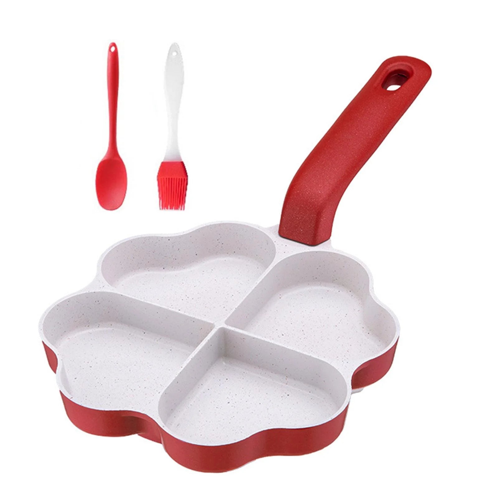 Nonstick Egg Frying Pan, 4 hole N269