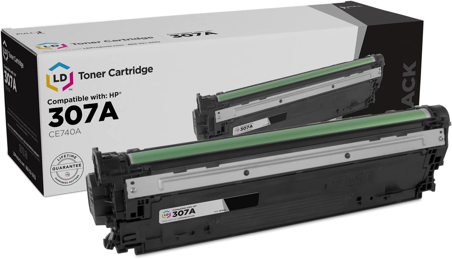 Black Toner Cartridge for HP 307A CE740A N968240