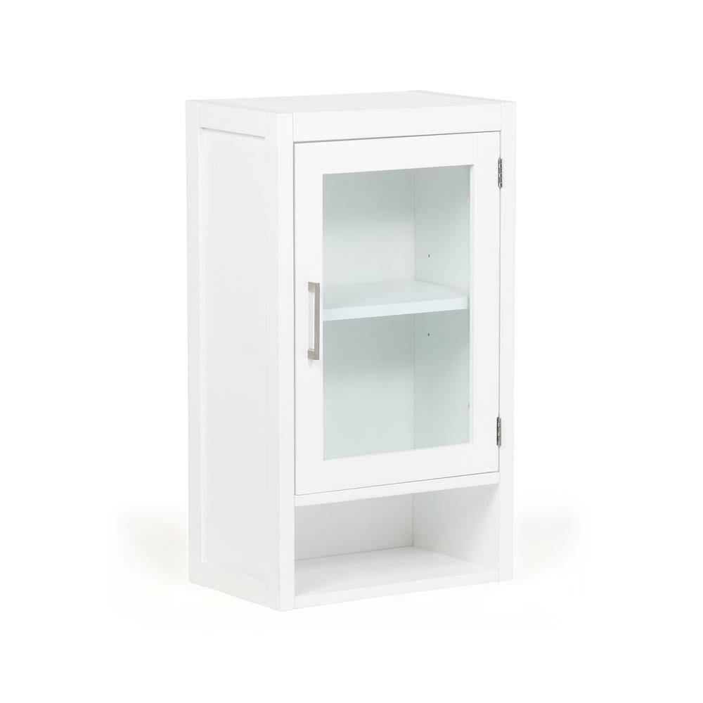 Pure White Single Door Wall Cabinet N15568