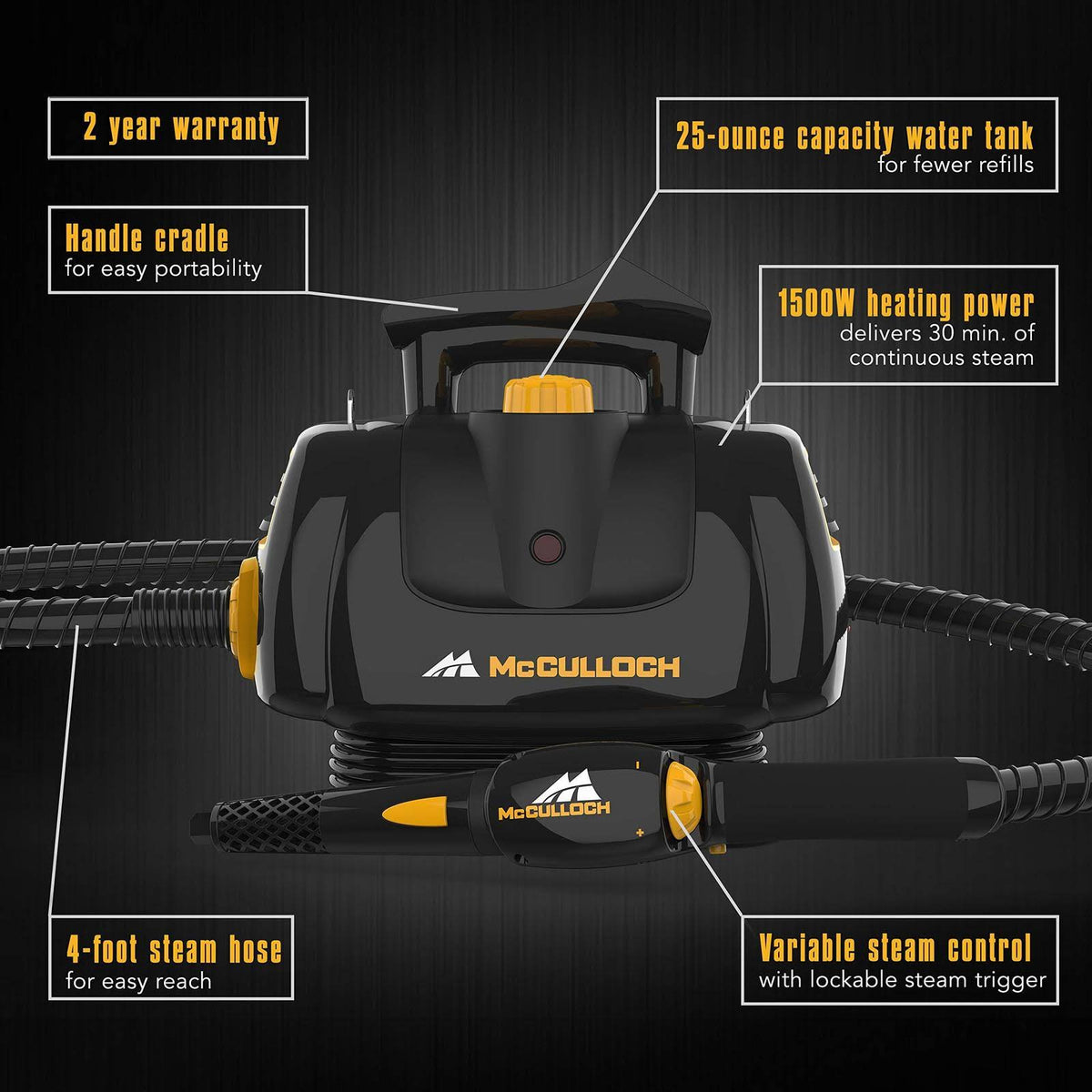 Portable Power Cleaner with Floor Mop O98597