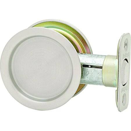 Satin Nickel Pocket Door Pull I7824