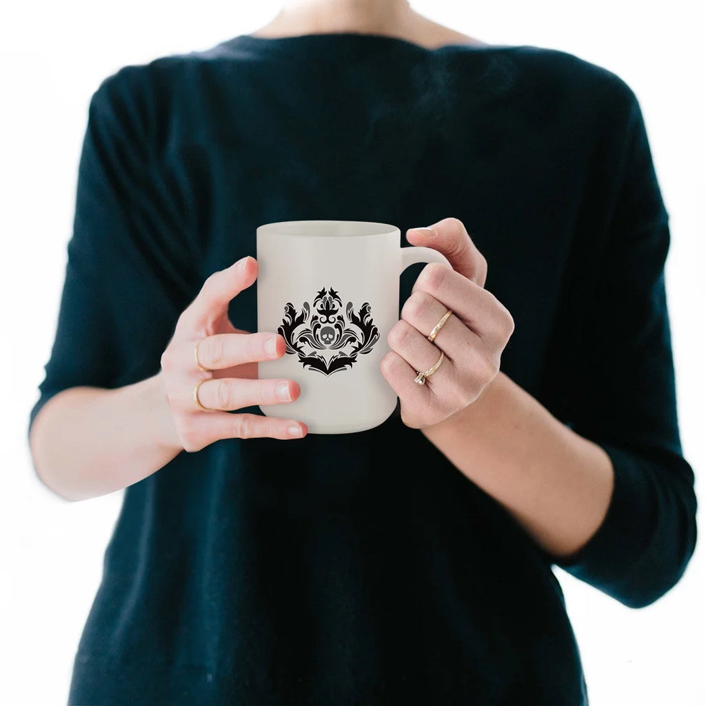 White Ceramic 15oz Mug X410